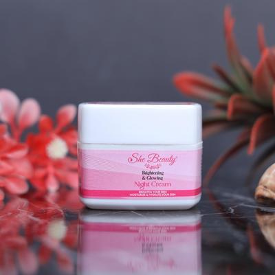 She Beauty Brightening Night Cream