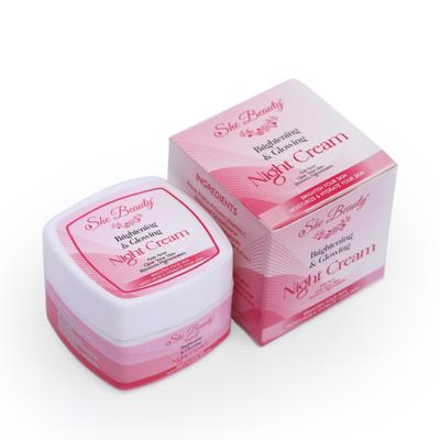 She Beauty Brightening Night Cream